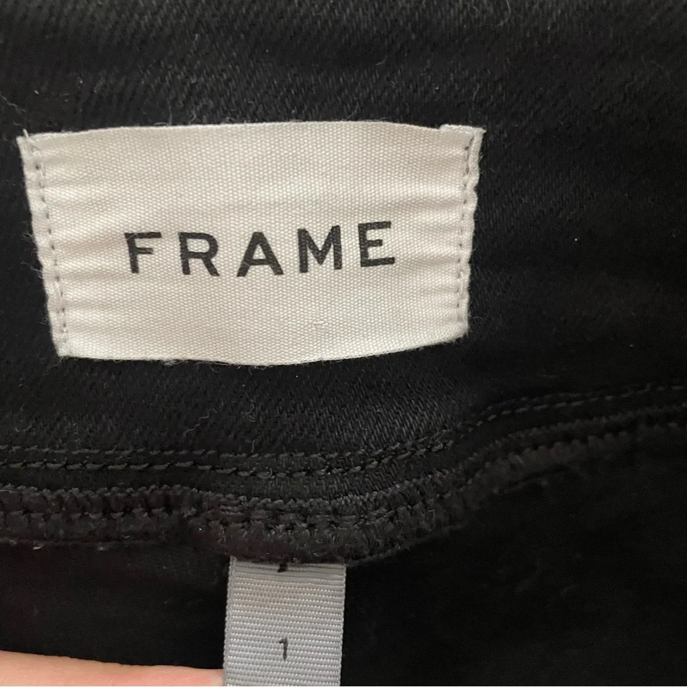 Frame The Jetset Wide Crop Jeans - Picture 5 of 7
